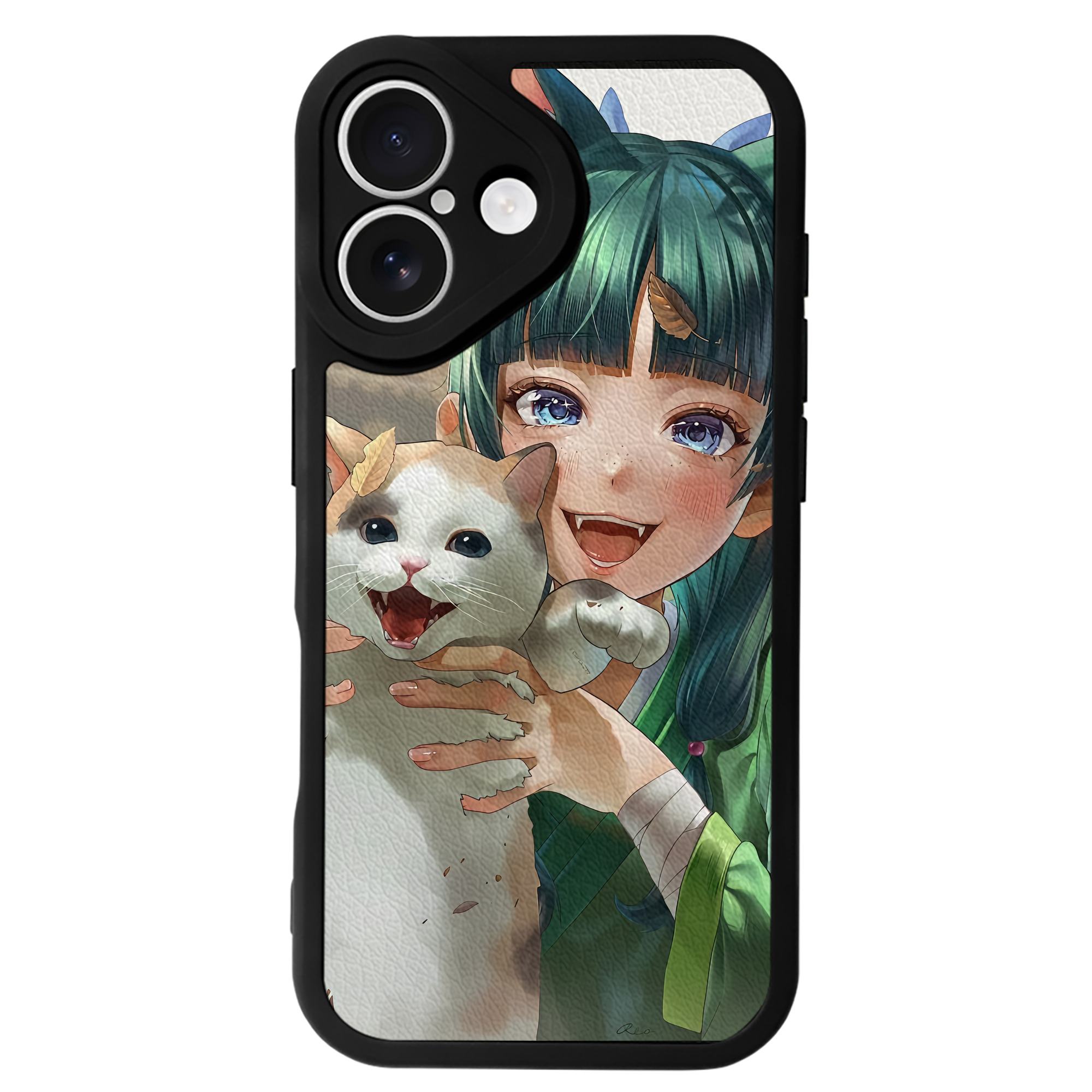 薬屋のひとりごと The Apothecary Diaries 【iPhone 16シリーズ対応】シリコンスマホケース（レザー調） 材質：シリコン